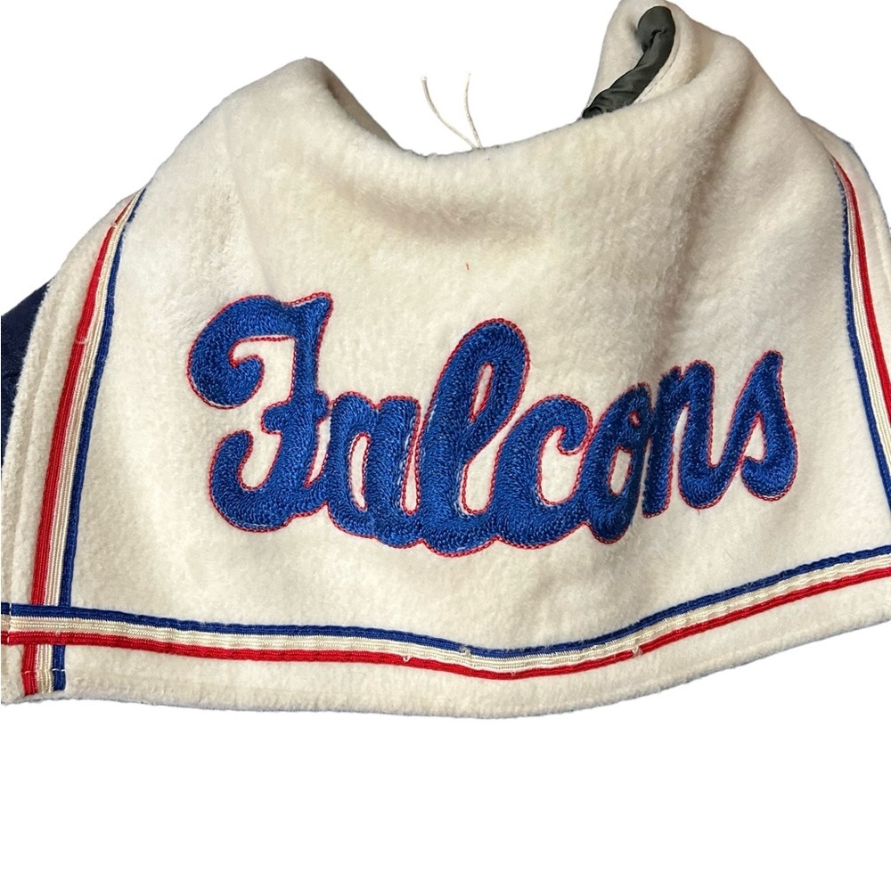 Vintage 1978 Letterman Jacket Track Falcons Varsity - Picture 3 of 6